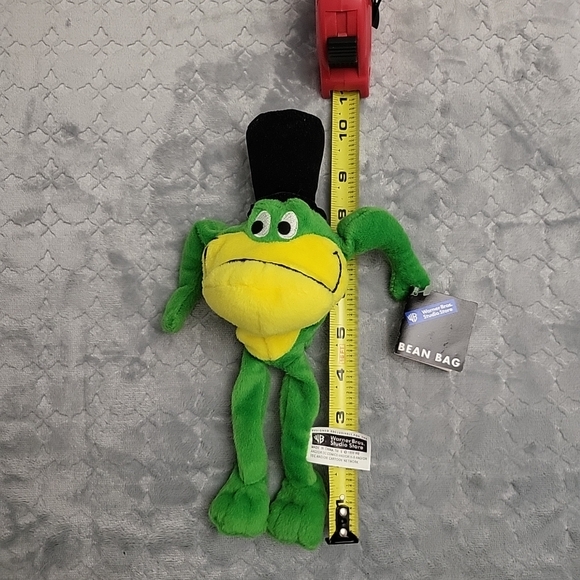Warner Bros. Studio Store Vintage MJ Frog Beanbag Plush W/ Tags - Picture 1 of 7
